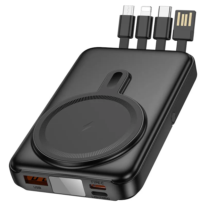 HOCO POWERBANK J135 Magnetic 10000 mAh Սև 3