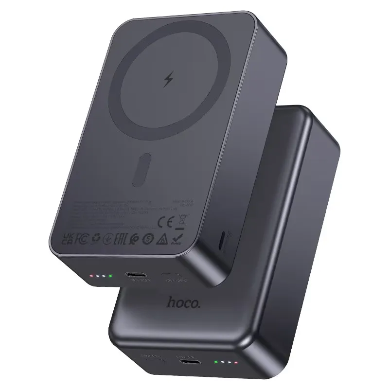 HOCO POWERBANK J160B MAGNETIC 20000mAh Մոխրագույն 2