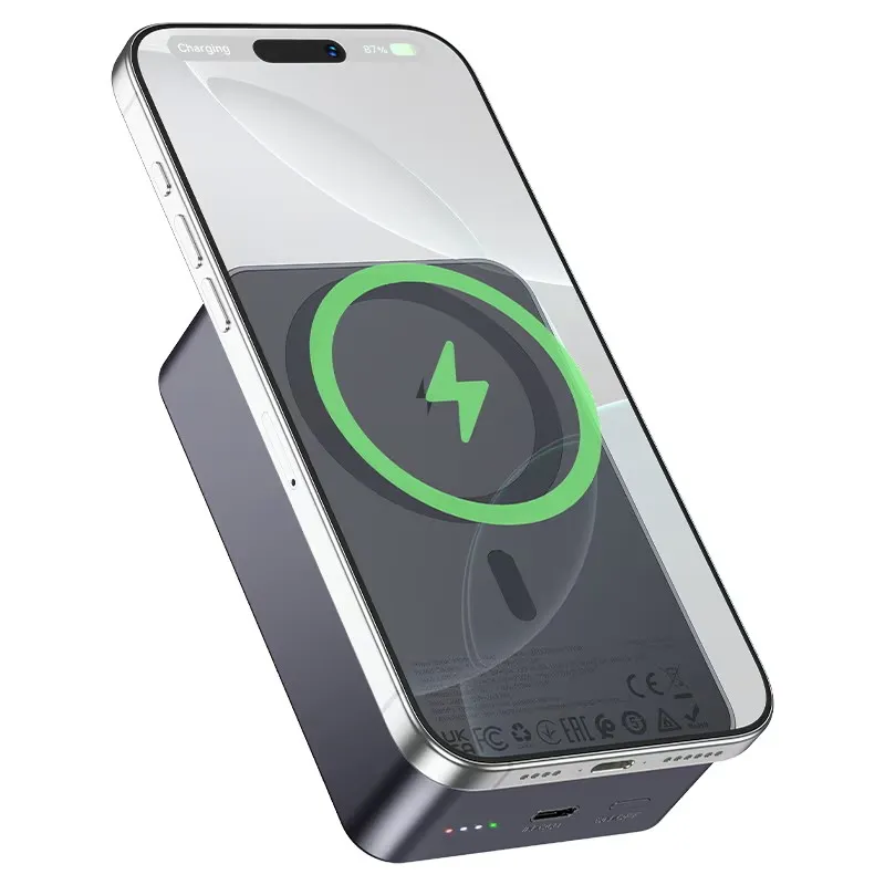 HOCO POWERBANK J160B MAGNETIC 20000mAh Մոխրագույն 3