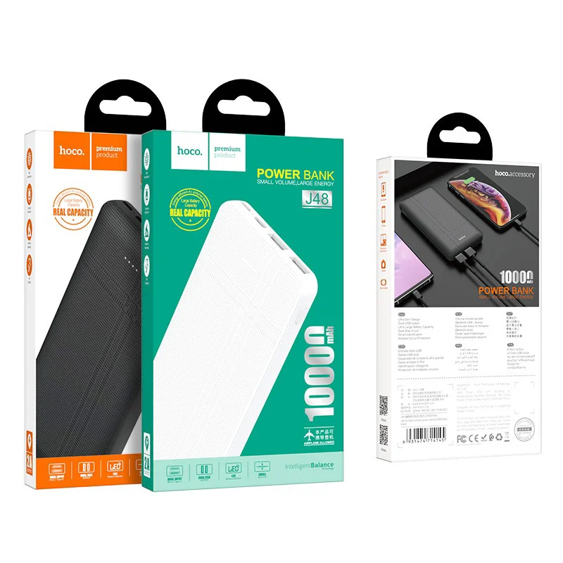 HOCO POWERBANK J48 10000 mAh ՍՊԻՏԱԿ