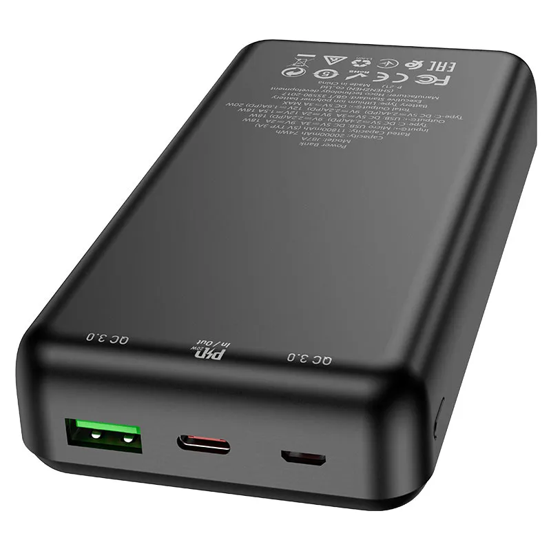 HOCO POWERBANK J87A 20000 mAh Սև 3
