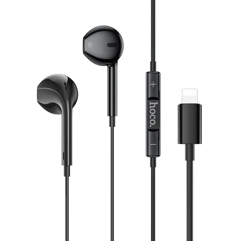 HOCO M111 Ականջակալ Փոքր Լարով Ios Սև 2