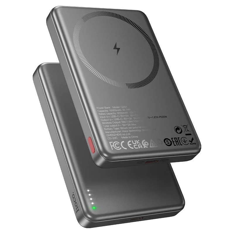 HOCO POWERBANK Q26A MAGNETIC 10000mAh ՄՈԽ․ 2