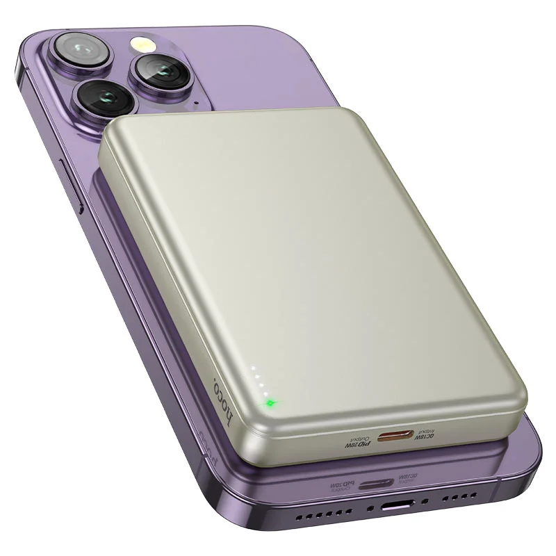 HOCO POWERBANK Q26A MAGNETIC 10000mAh ՏԻՏԱՆ ՈՍԿԻ 3