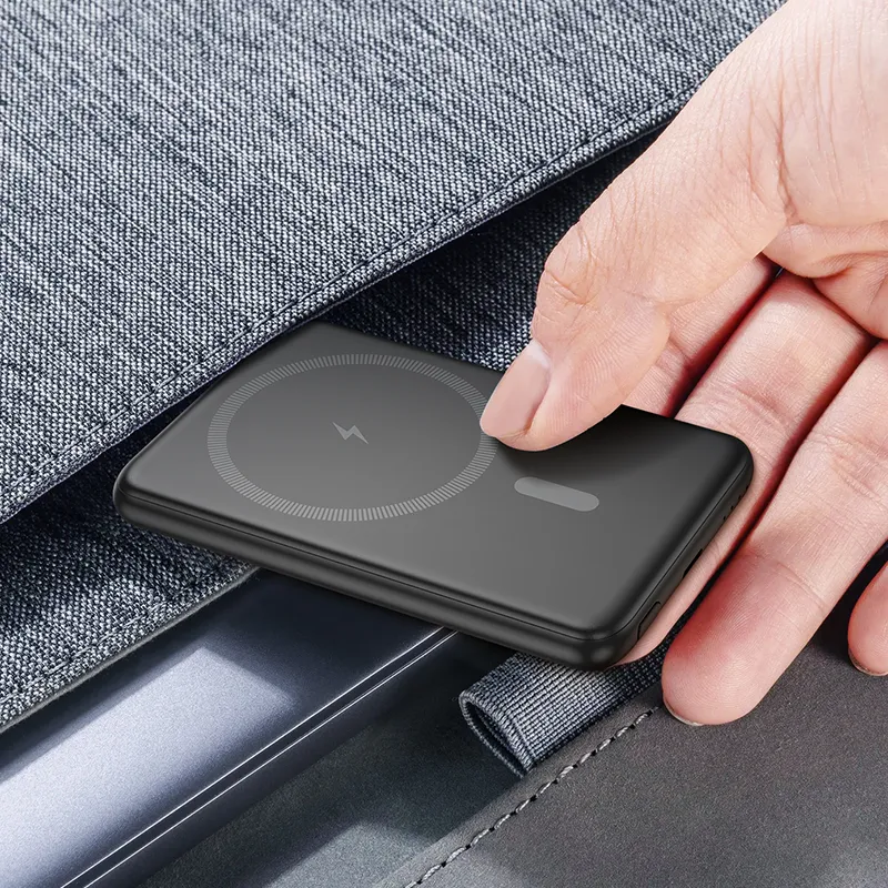 HOCO POWERBANK J140A MAGNETIC 5000mAh Սև 5