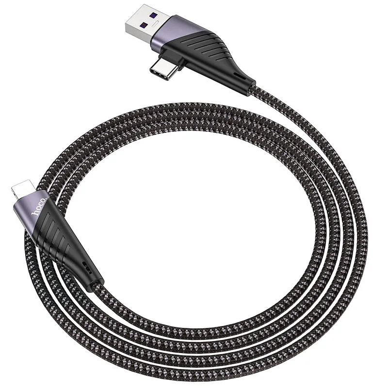 HOCO USB U95 TYPE-C TO IOS Սև 3