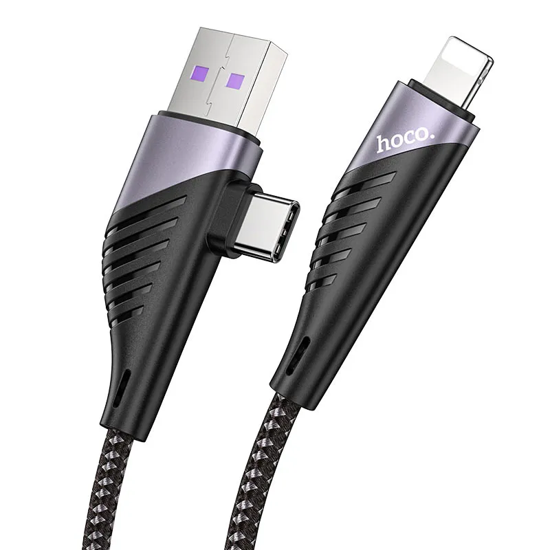 HOCO USB U95 TYPE-C TO IOS Սև 2