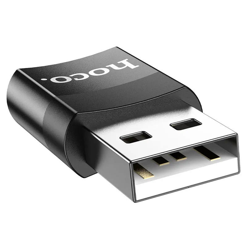HOCO ԱԴԱՊՏԵՐ UA17 IOS TO Type-C USB 2.0 Սև 3