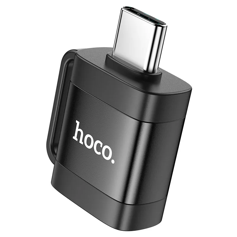 HOCO UA31C Type-C-ից USB OTG ադապտեր Սև 3