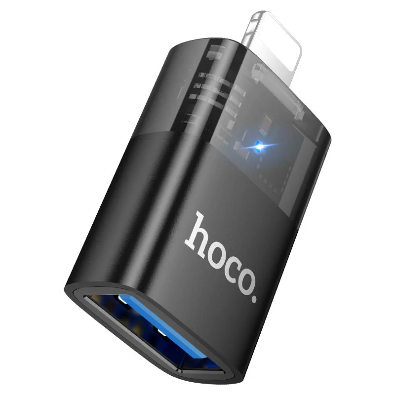 HOCO ԱԴԱՊՏԵՐ UA36 Ios to USB/OTG Սև 2