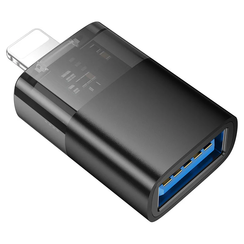HOCO ԱԴԱՊՏԵՐ UA36 Ios to USB/OTG Սև 3