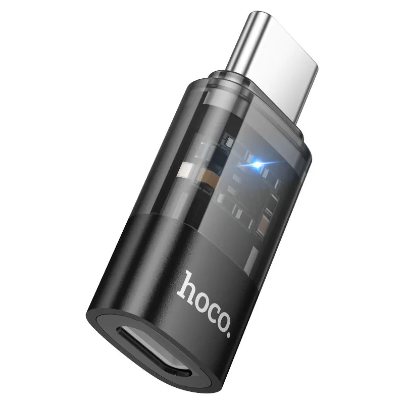 HOCO ԱԴԱՊՏԵՐ UA36D Type-C to Ios Սև 3