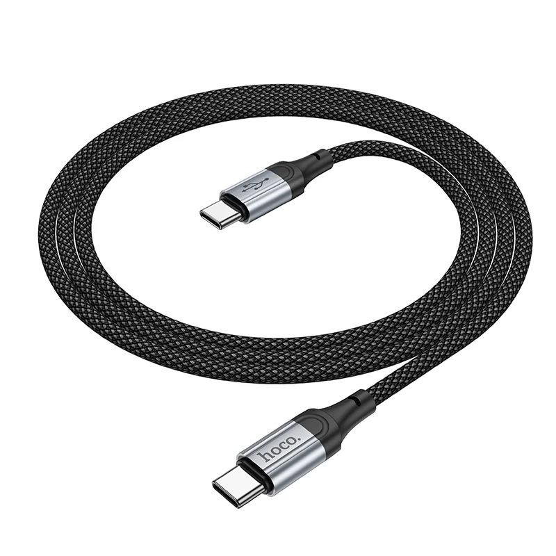 HOCO USB X102 TYPE-C TO TYPE-C 60W Սև 3