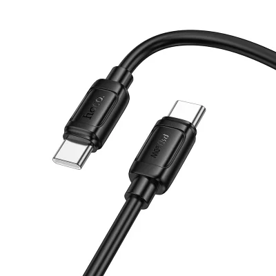 HOCO USB X115 TYPE-C TO TYPE-C Սև 60W 2
