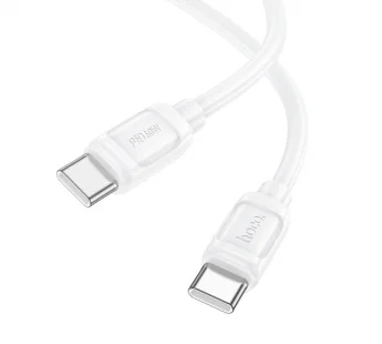 HOCO USB X115 TYPE-C TO TYPE-C Սպիտակ 60W 2