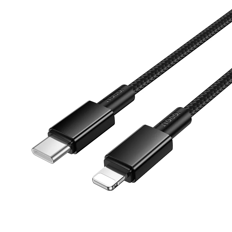 HOCO USB X119 TYPE-C TO IOS Սև 2