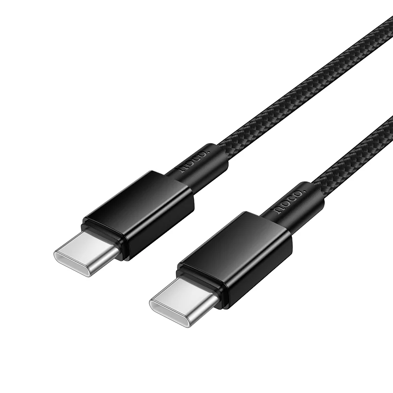 HOCO USB X119 TYPE-C TO TYPE-C Սև 60W 2
