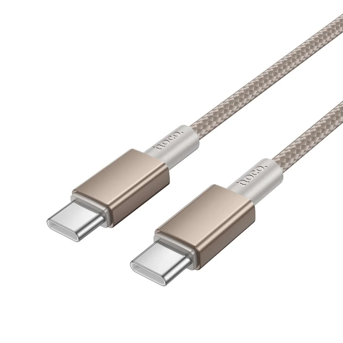 HOCO USB X119 TYPE-C TO TYPE-C Ոսկեգույն 60W 2