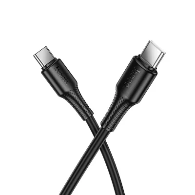 HOCO USB X120 TYPE-C TO TYPE-C 60W Սև 2
