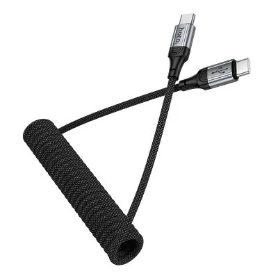 HOCO USB X121 TYPE-C TO TYPE-C 60W Սև 3