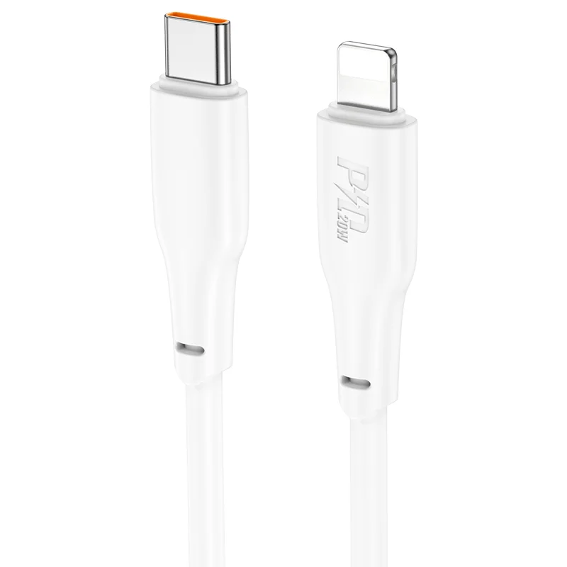 HOCO USB X93 TYPE-C TO IOS Սպիտակ 20W 2M 2