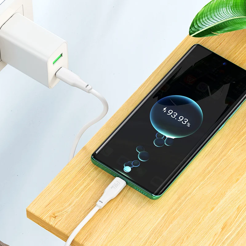 HOCO USB X93 TYPE-C TO TYPE-C Սպիտակ 60W 1M 3