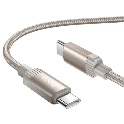 HOCO USB X117 TYPE-C TO TYPE-C Ոսկեգույն 60W 2