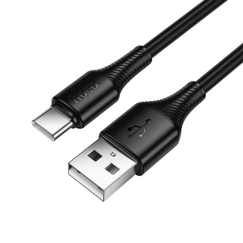 HOCO X120 USB-ից Type-C լիցքավորման մալուխ Սև 3