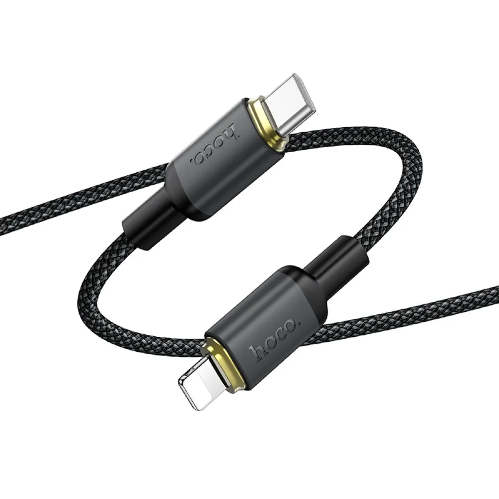 HOCO USB X128 TYPE-C TO IOS 30W Սև 2