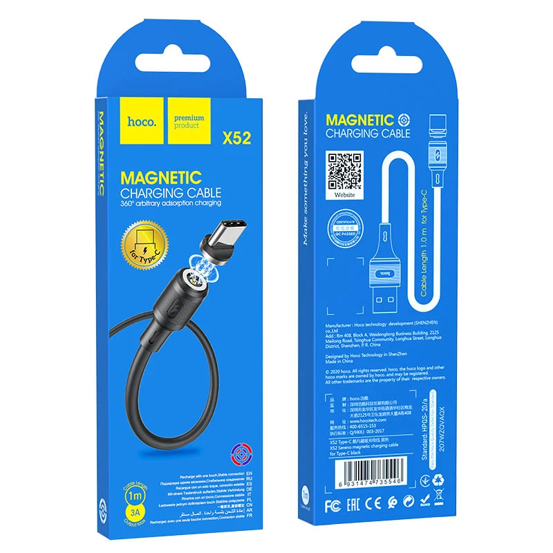 HOCO USB X52 TYPE-C Սև