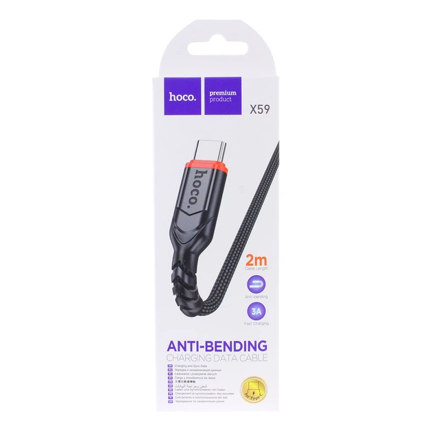 HOCO USB X59 TYPE-C Սև 2M