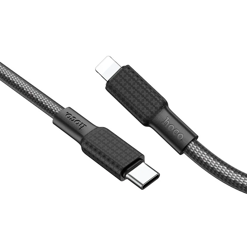 HOCO USB X69 TYPE-C TO IOS Սև-ՍՊԻՏԱԿ 2