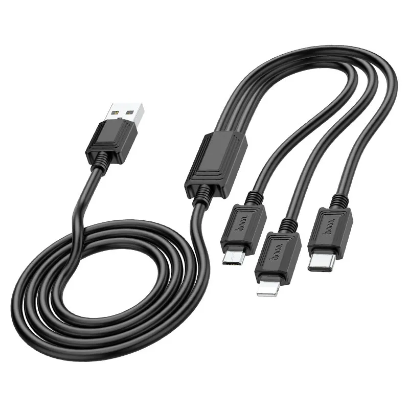 HOCO USB X74 3IN1 Սև 3