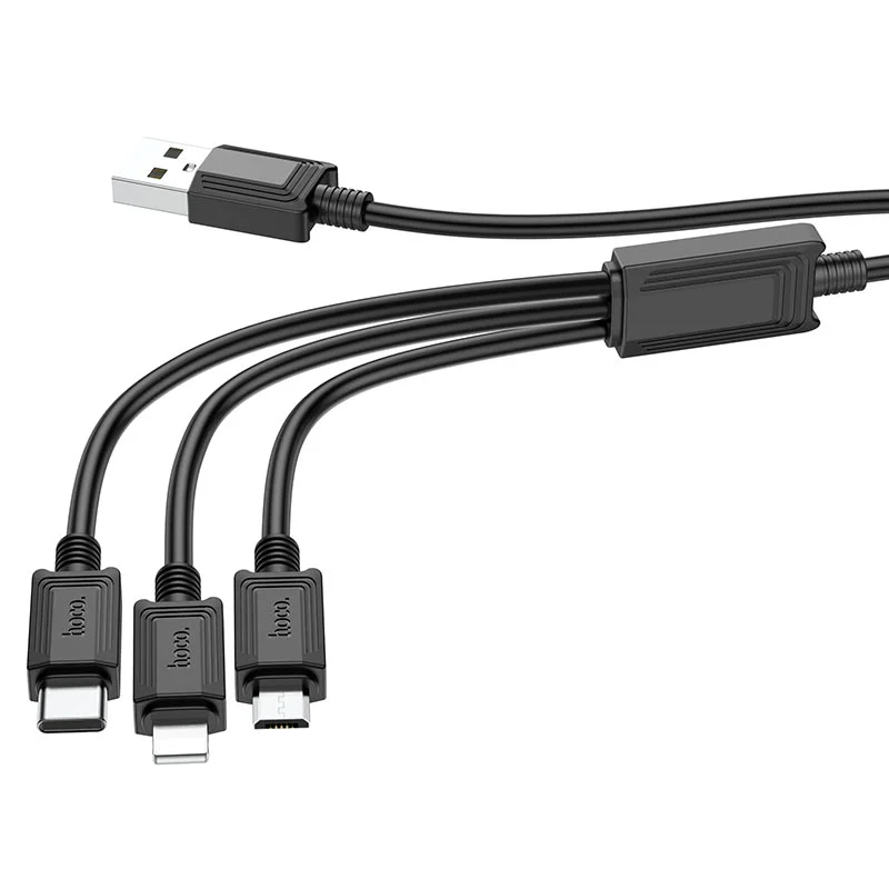 HOCO USB X74 3IN1 Սև 2
