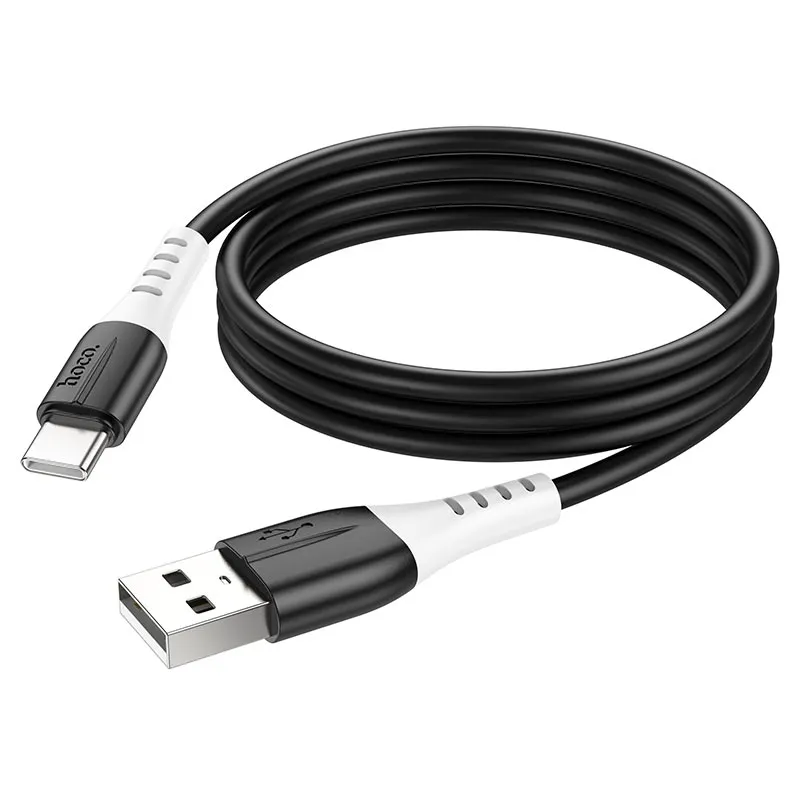 HOCO X82 USB-ից Type-C լիցքավորման մալուխ Սև 3