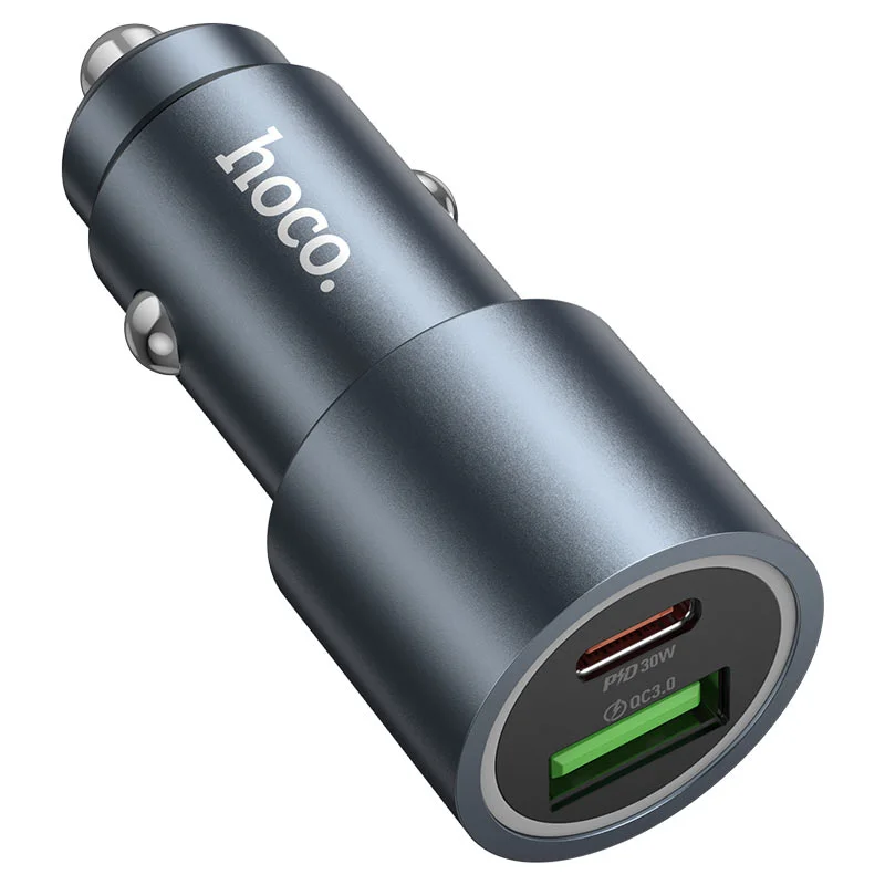 HOCO Z60 Մեքենայի լիցքավորիչ, Մոխրագույն 3