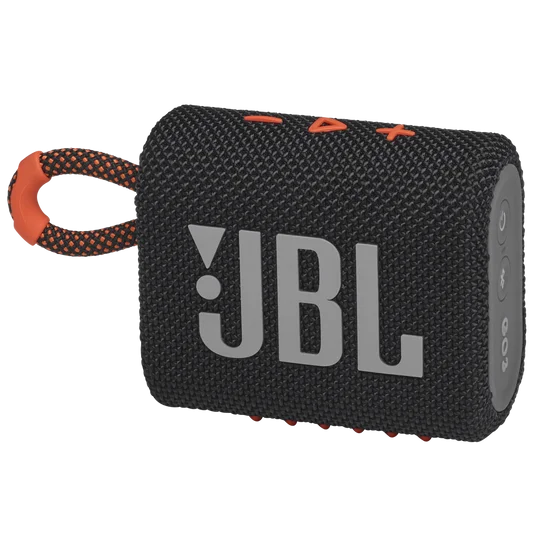 Բարձրախոս JBL GO 3 Սև/ՆԱՐՆՋԱԳՈՒՅՆ 2