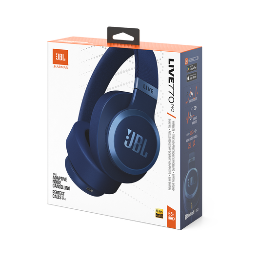 JBL TUNE 770 Ականջակալ Մեծ Անլար Կապույտ
