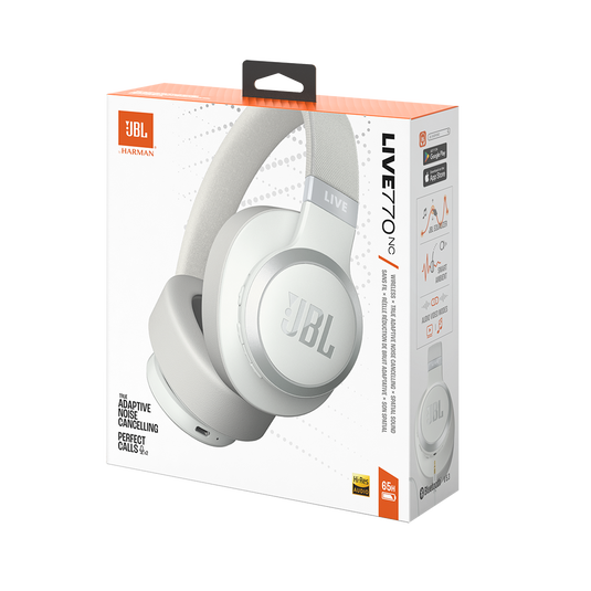JBL TUNE 770 Ականջակալ Մեծ Անլար Սպիտակ