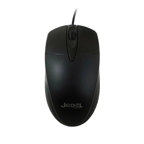 JEDEL CP72 Օպտիկական լարով մկնիկ (Սև) 3
