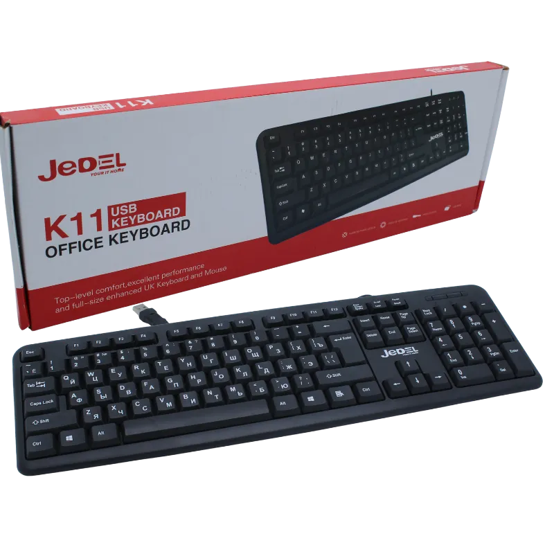 JEDEL K11 Ստեղնաշար (RU/UK)