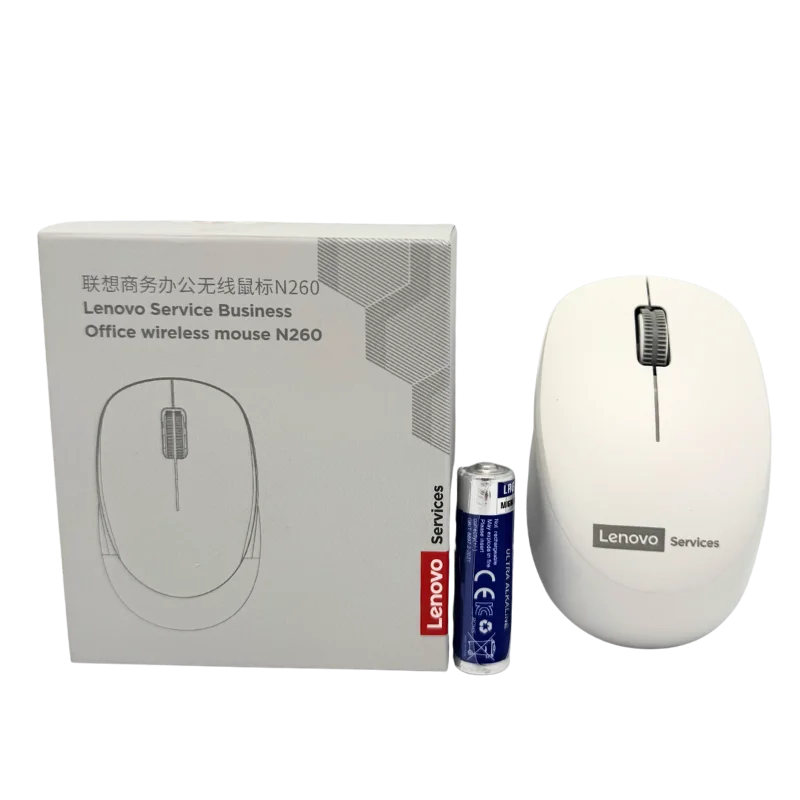 Lenovo N260 Անլար մկնիկ (Սպիտակ)