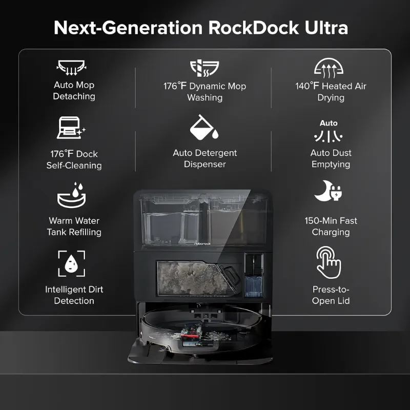Roborock Saros 10 Ռոբոտ փոշեկուլ 4