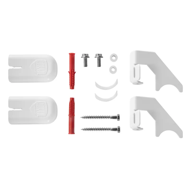 Royal Thermo Design 100 պատի կարգավորվող ամրակների հավաքածու, սպիտակ 4