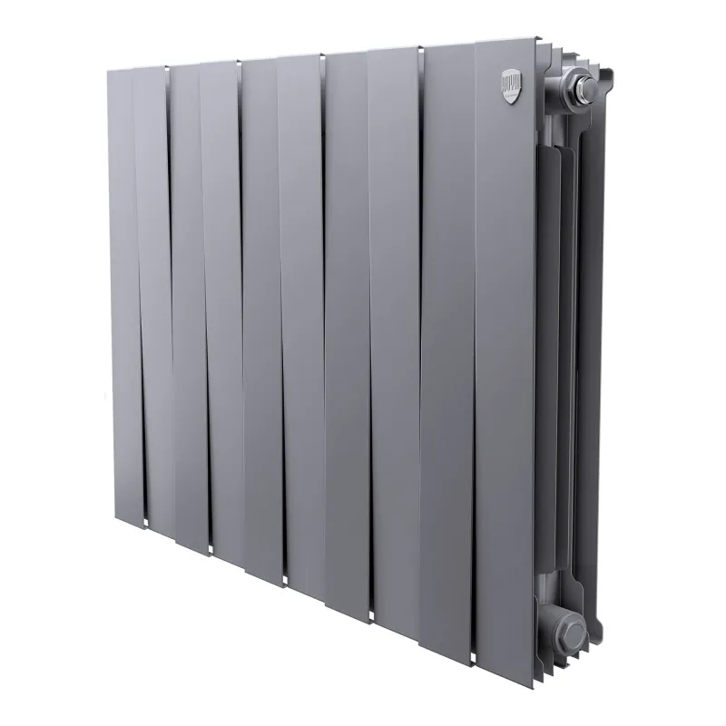 ROYAL THERMO PianoForte 500 Արծաթագույն 10 մասնաբաժին Բիմետալային ռադիատոր 2