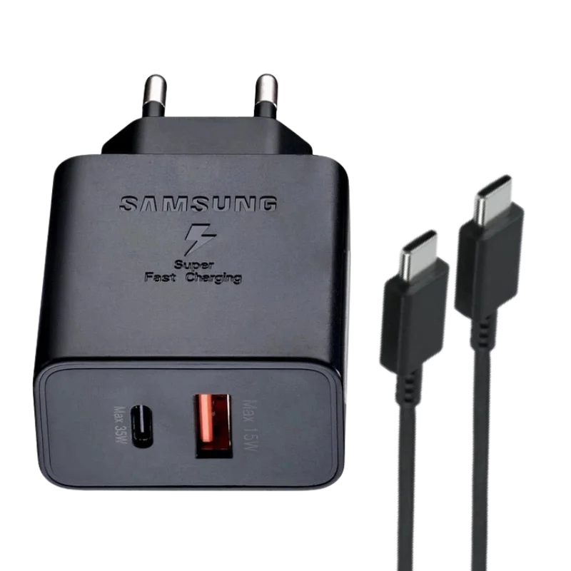 Samsung ԼԻՑՔԱՎՈՐԻՉ+ԼԱՐ 35W TYPE-C TO TYPE-C Սև 2