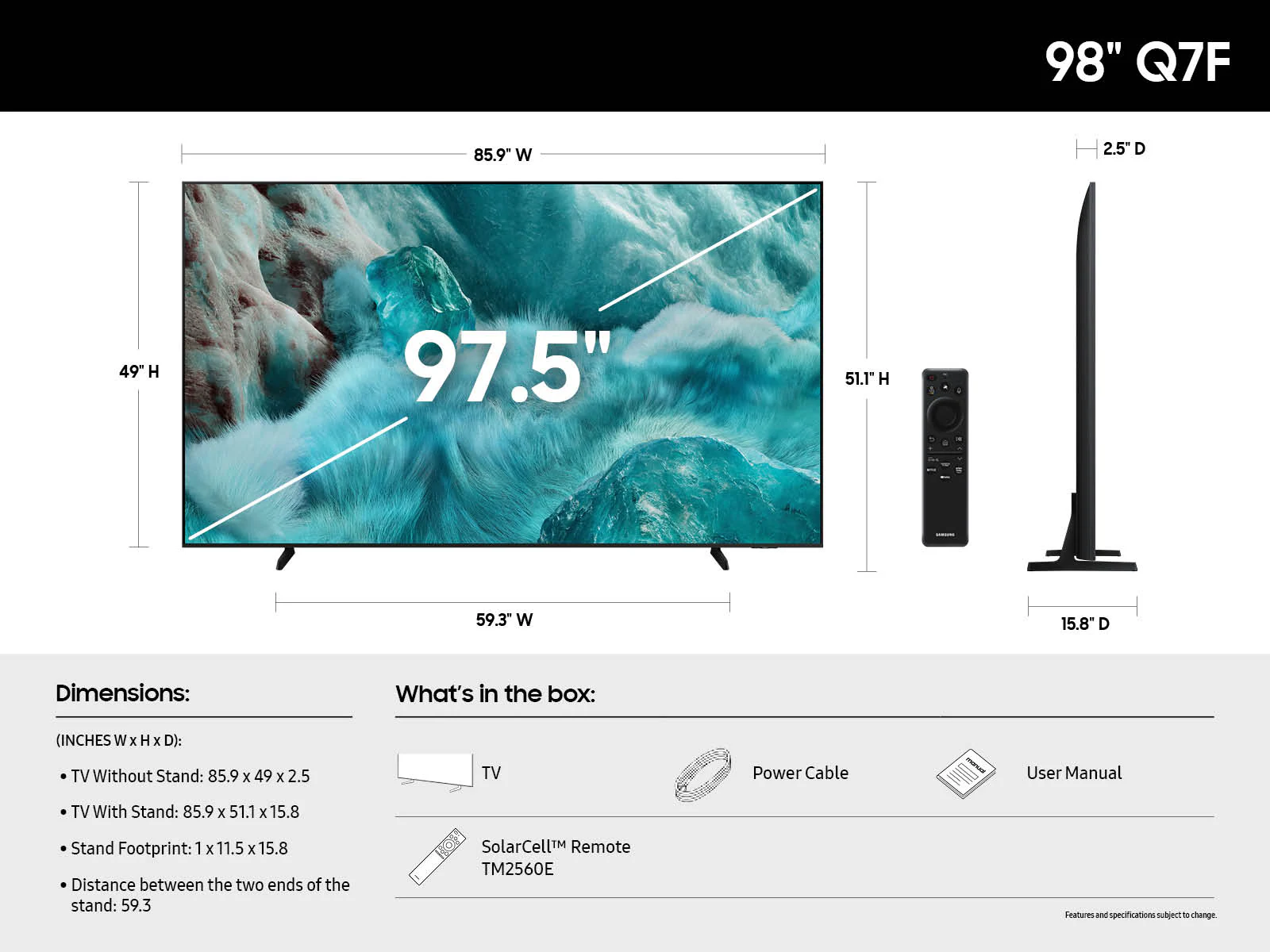 Samsung QA98Q7F Հեռուստացույց 2