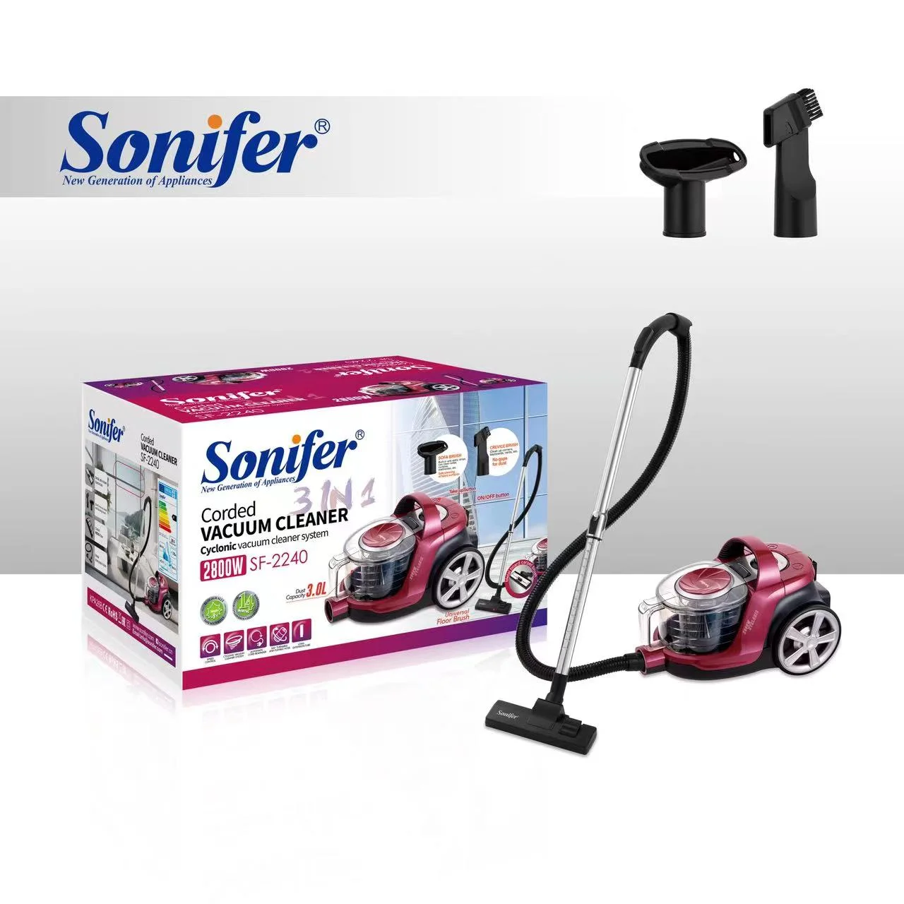 SONIFER SF-2240 ՓՈՇԵԿՈՒԼ ՏԱՐՐԱՅՈՎ