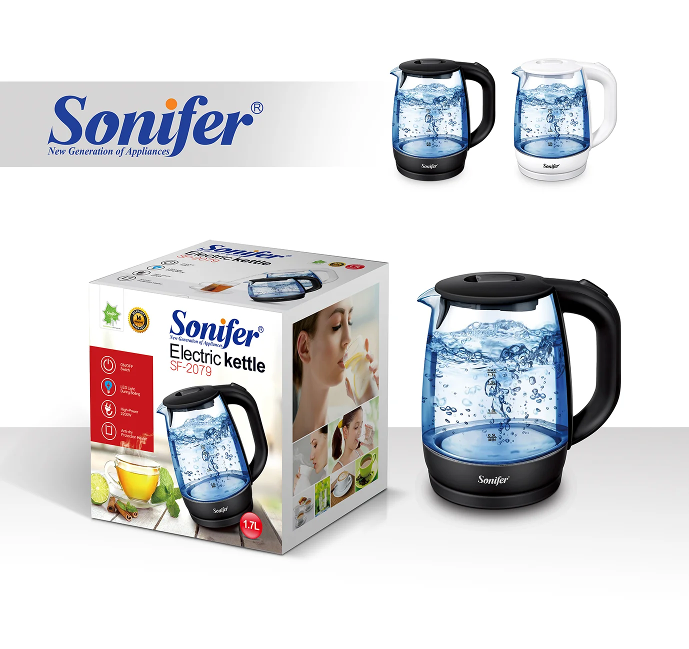 SONIFER SF-2079 ԱՊԱԿՅԱ ԹԵՅՆԻԿ ՍԵՎ 1.7Լ