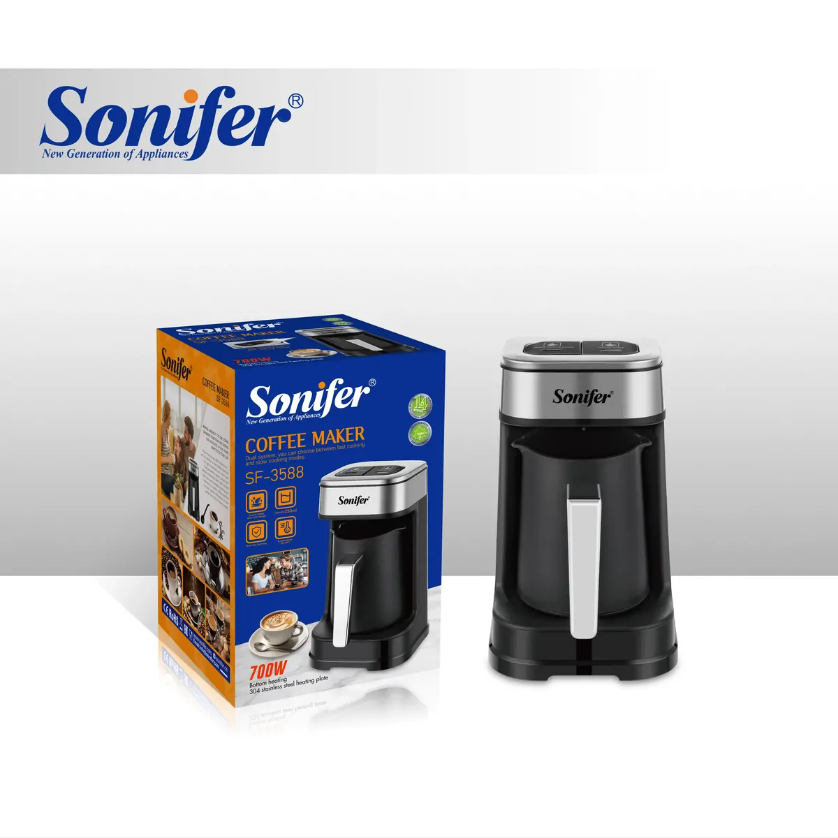 SONIFER SF-3588 ԷԼԵԿՏՐԱԿԱՆ ՍՐՃԵՓ